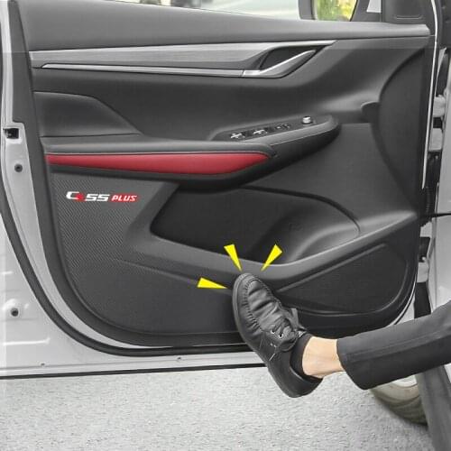 Car Interior Door Sticker Anti Kick Cover Protector Decoration for Changan Cs55 Plus 2020 2021 Interior Accessories Auto Parts