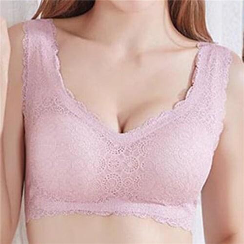 Sexy Lace Bras For Women Underwear Lingerie Bralette Seamless Push Up Brassiere Soutien Gorge Femme Vest Sleeping Bra
