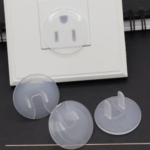 Baby Outlet Plug Covers 32 Pack Clear Child Proof Electrical Protector Safety Caps EU Power Socket Electrical Outlet Kids Child