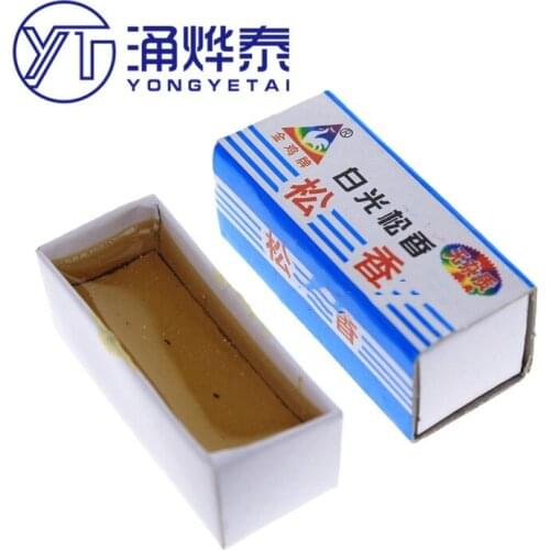 YYT 2PCS Solid Rosin Solder Paste Soldering Tin Material Paste Repair Durability Rosin Soldering Flux Paste For Welding 15g