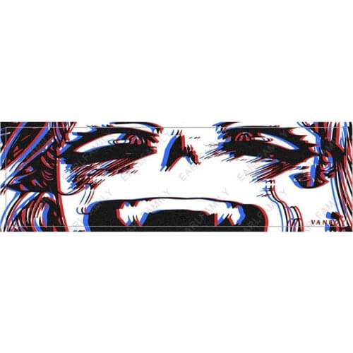 Personality Anime TOGA HIMIKO Eye Slap Car Sticker Vinyl Decal Car Styling Classic Peek Girl Stickers Cover Scratches Waterproof