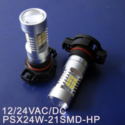 High quality 12/24VAC/DC 10W PSX24W Car Led Fog Lamp,Auto PSX24W High power Led Bulb Lamp light free shipping 2pcs/lot