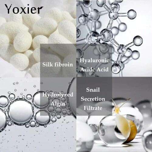 Yoxier Snail Eye Cream Peptide Collagen Serum Snail Essence Anti-Wrinkle Remover Dark Circles Korea Cosmetics