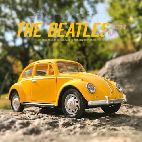 1/36 Mini Car Model Beatle 1967 Classic Car Alloy Car Diecast Simulation Metal Toy Car Model Miniature Scale Childrens Toy Gift