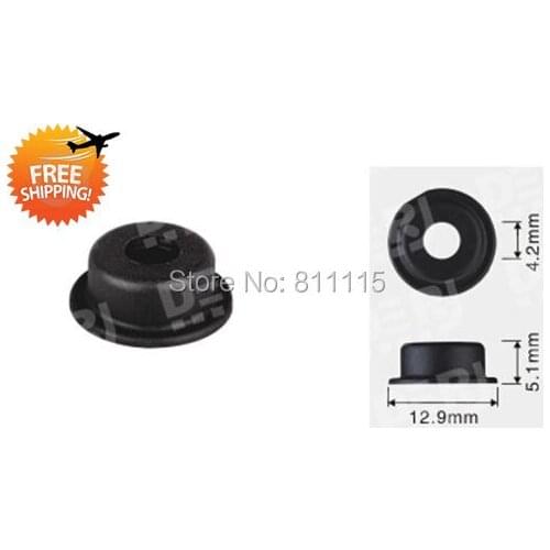 Fuel Injector Gasket, Top Cap, 12.9x5.1mm, 500pcs, free shipping O-Rings, Repair Kits, Plastic Gasket, Fuel Injector Accessory