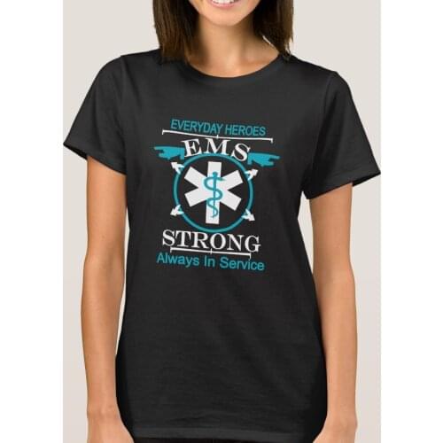 Emergency Medical Service Week Honoring EMS Worker Womens T-Shirt