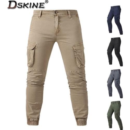 Men Multi-Pocket Cargo Pants Autumn Military Tactical Outdoor Jogger Pants Wintercasual Cotton Trousersoveralls Pants Men