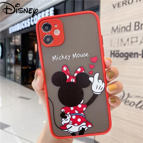 Disney Mickey Minnie Original Phone Case for iPhone 6S/7/8P/X/XR/XS/XSMAX/11/12Pro/12min Phone Case Cover for iPhone 6P 6sp