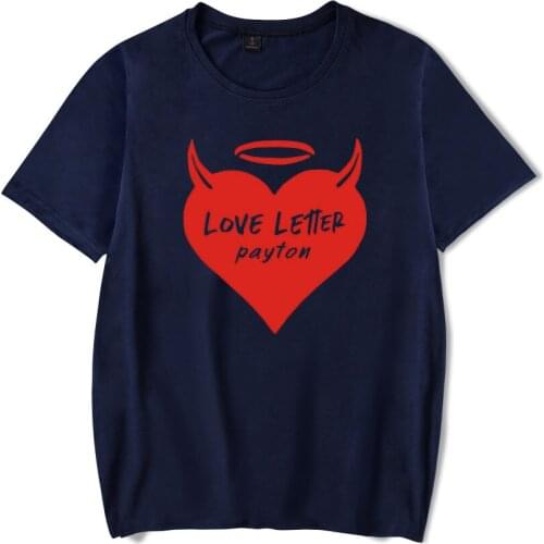 Payton Moormeier Unisex Oversize O-neck Short Sleeve Kids Funny T Shirts Pytn Love Letter Out Now T Shirt for Men/woman 2020