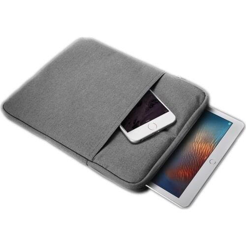 Cotton Sleeve Protective Bag For Apple iPad Mini 5 4 3 2 1 Canvas Pouch Soft Cloth Tablet Cover For iPad Mini 5 Liner Tablet Bag