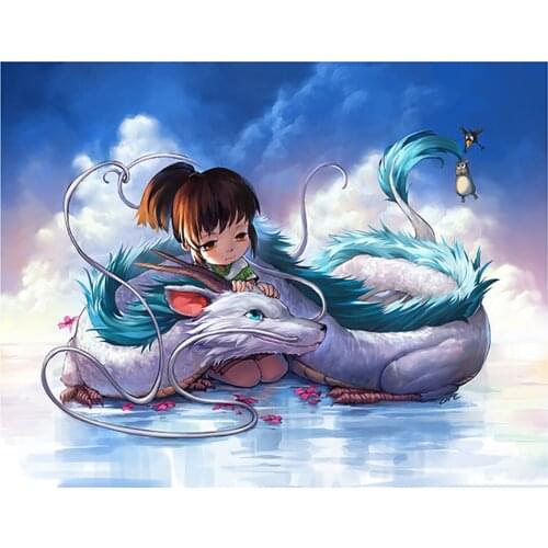 Surprise Box DIY Anime Spirited Away Diamond Painting Diamond Embroidery Sale Cross Stitch Wall Sticker Picture Home Decor