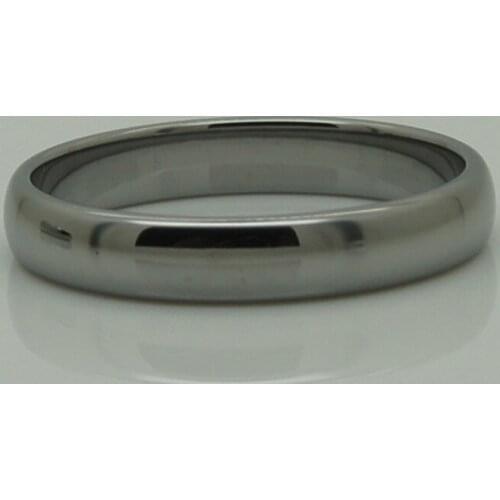 3mm width dome confortable classic hi-tech scratch proof wedding tungsten ring