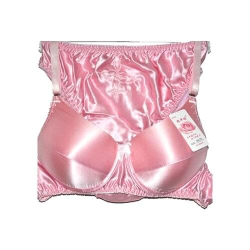 100% Silk Underwear, Bra Set, 100% Silk, Ab Cup be in common use