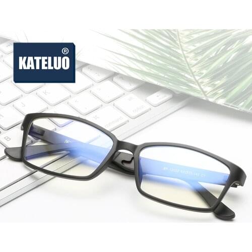 KATELUO 2020 Unisex Computer Goggles Mens Anti Blue light Laser radiation fatigue Glasses Optical Eyeglasses Frame for Women