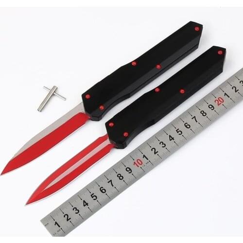 MIKER Monkey D2 Blade 7075 Aluminum Handle Kitchen Tool Hiking Camping Survival Outdoor EDC Hunting Tactical Tool, Utility Knife