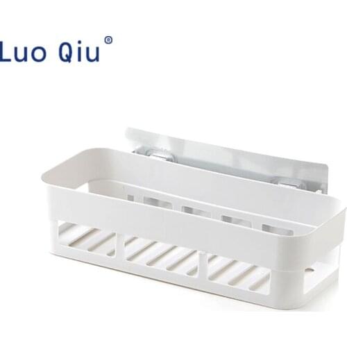 Toilet multi-purpose rack wall hanging bathroom suction wall toilet storage hand washing hole-free utensils