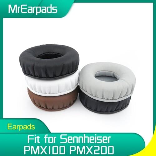 MrEarpads Earpads For Sennheiser PMX100 PMX200 Headphone Headband Replacement Ear Pads Earcushions Parts