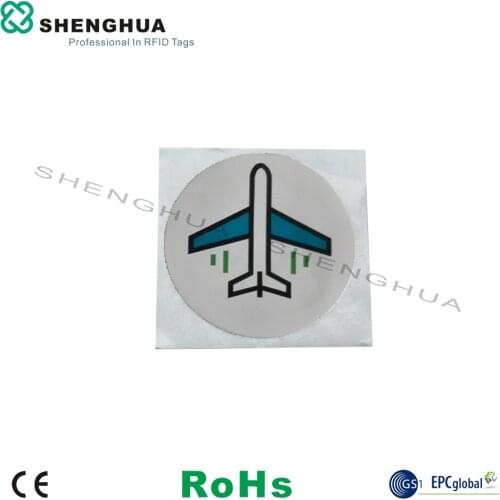 6pcs/pack Hot Sale Passive 13.56MHz HF RFID Label NFC Tag Sticker Diam25mm Waterproof Rewritable Label