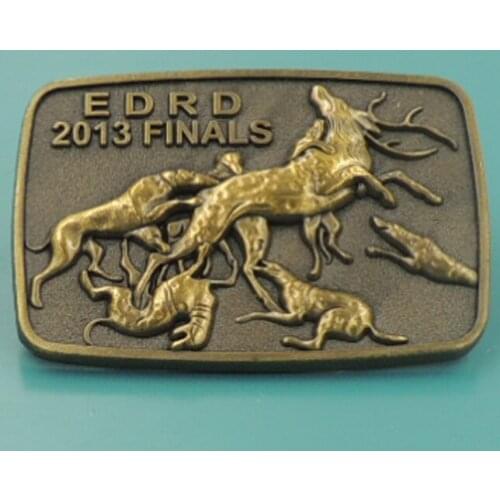 Wholesale Custom Antique Gold 3D Animel Badge