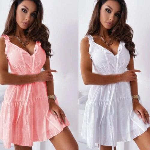 Owner Girl Summer Dresses With Flounces China
