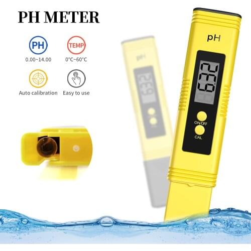 LCD Digital PH Meter Pen of Tester accuracy 0.01 Aquarium Pool Water Wine Urine automatic calibration 20
