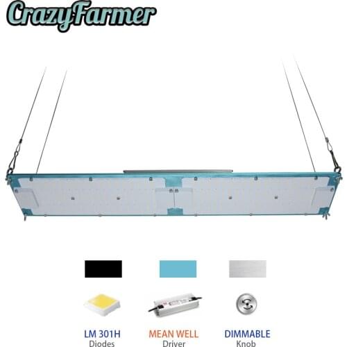 Simple Operation Geeklight Led Grow Light 240w Indoor Full Spectrum Dimmable For Indoor Farming