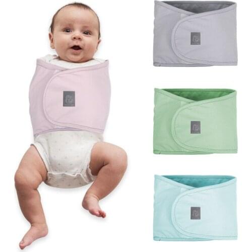 Baby Sleeping Bag Baby Swaddle Strap Protect Belly Simple Cotton Adjustable Arms Newborn Blanket for Crib Safety