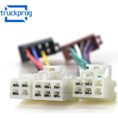 TruckProg ISO Car Stereo Radio Audio Adapter Cable for Nissan 1983