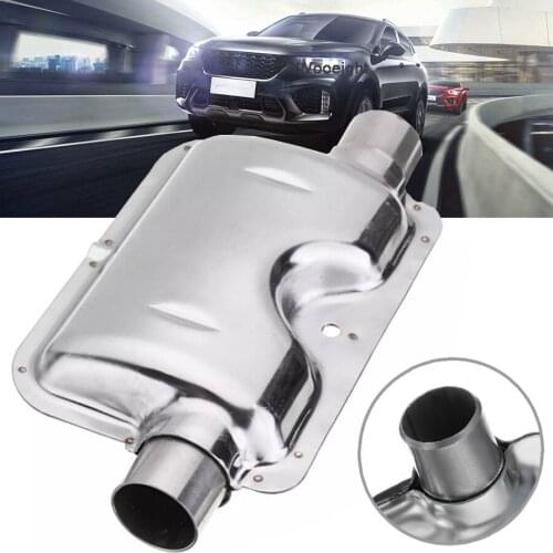 Wooeight Stainless Steel 24mm 0.94 Inch Exhaust Silencer Fit For Air Conditioning Heat Muffler Webasto Eberspacher Auto Heater