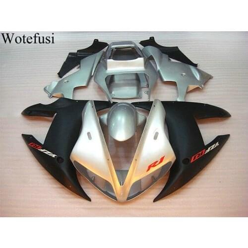 Wotefusi Hot New Black 2002 2003 Bodywork Motorcycle Fairing Injection Mold For YAMAHA YZF1000 R1 02-03 (12) [CK804]