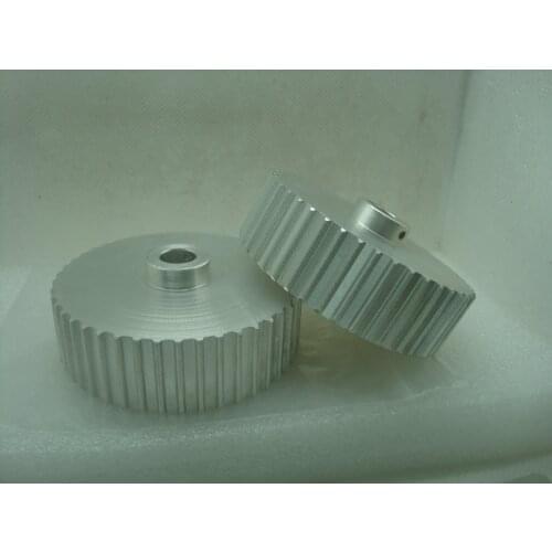 HTD5M Tooth Type 42 and 26 Teeth 25mm Tooth Width Aluminum Pulleys With PU Timing Belt on a Pack