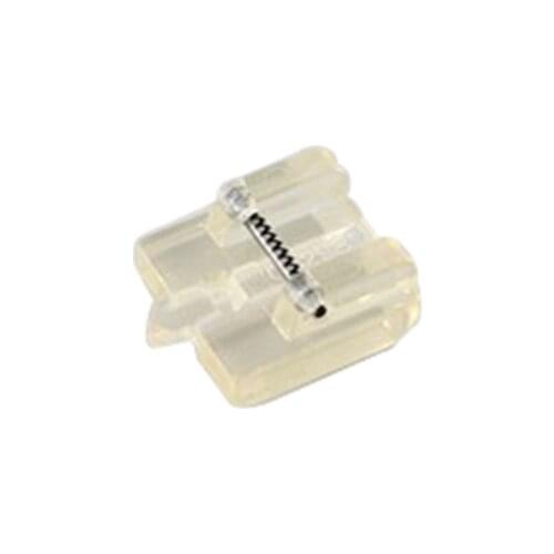 1Pcs Plastic Clear Color DIY Sewing Foot New Invisible Zipper Presser Walking Foot for Household Multifunction Sewing Machines