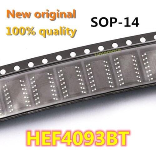 10PCS HEF4093BT CD4093BM SOP HCF4093 SOP-14 HEF4093 4093 SOP14 logic device chip
