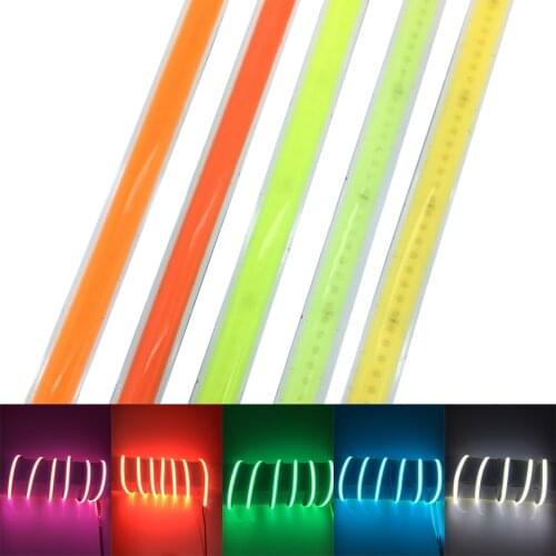 DC12V60CM Modified car light strip and motorcycle cob led strip lights high density 8mm led strip