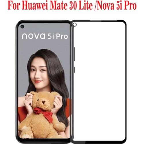 2PCS 3D Tempered Glass For Huawei Mate 30 Lite /Mate30 Lite Full Screen Cover Screen Protector Film For Mate 30Lite /Nova 5i Pro
