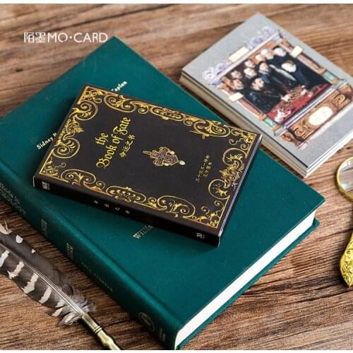 30Sheets/Set The Book of Fate Postcard /Greeting Card/Message Card/Christmas and New Year gifts