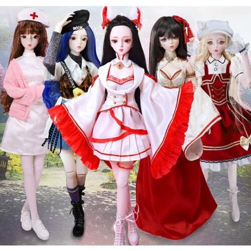 DBS Bjd Dolls Accessories 1/3 Doll ClothesCasual fashion series suit set for 62cm joint body BJD dolls