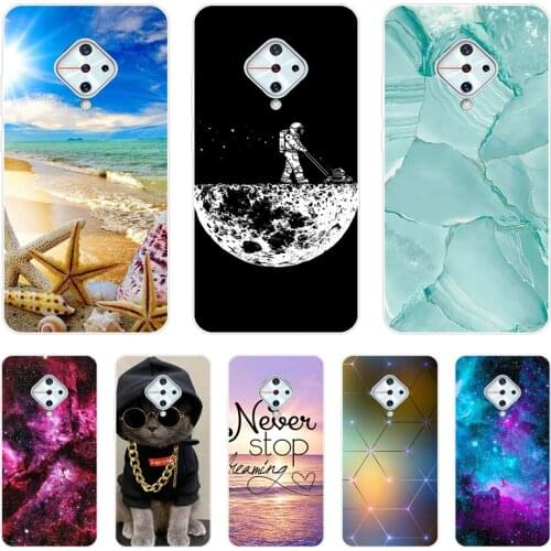 Case For Vivo V17 Case For Vivo 1920 TPU Cover Silicone Soft TPU Cartoon Phone Case For Vivo v17 Russia Vivo S1 Pro Funda V1945A