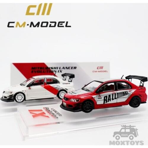CM Model 1:64 Mitsubishi Lancer Evo IX Wide body Ralliart Diecast Model Car