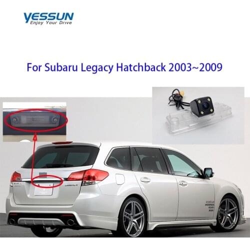 Yessun License plate camera for Subaru Legacy Hatchback 2003~2009 Impreza Sedan Legacy Car Rear View camera Parking Assistance