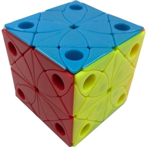 FangShi Cubo Magico Morpho Helena Funs Morpho marinita Morpho Helenor Octavia Puzzle Magic Cube Stickers baby kids toys
