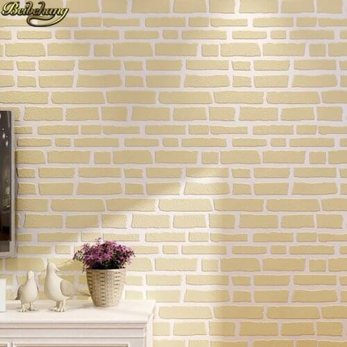Beibehang wallpaper 3D wallpapers Deep Embossed Brick Wall paper roll for home decoration wallcovering papel de parede listrado