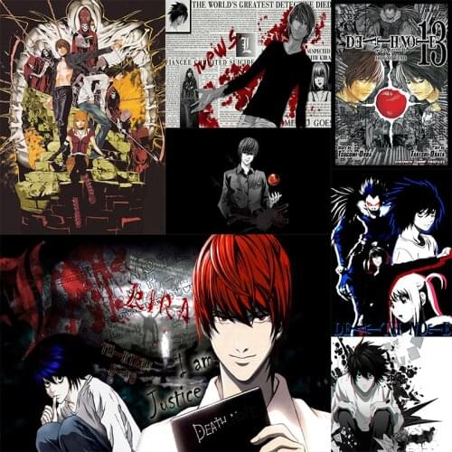 High definition printing Death Note Blood Movie Poster and print for wall home decor Living Room Decor