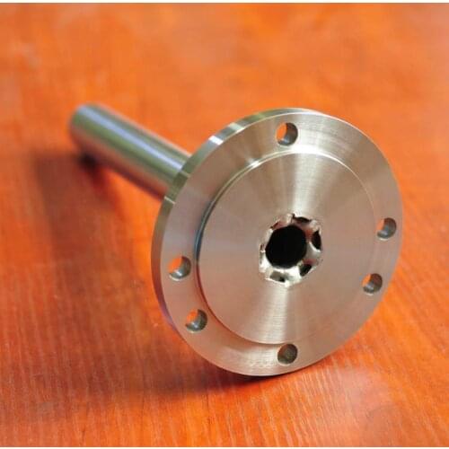 Self-made beads lathe 80/100 flange spindle, suitable for k11, k12, k72, 19mm through holes, hardened shaft hardened