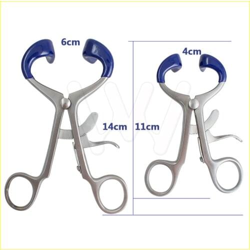 Molt Mouth Gag Blue Dental Surgical Instruments Dental Retractor