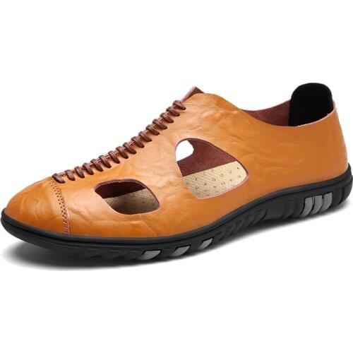 Transpirables rasteira leather uomo vietnam sandals sandali heren masculino cuire hombre verano slide sandalias playa roman de