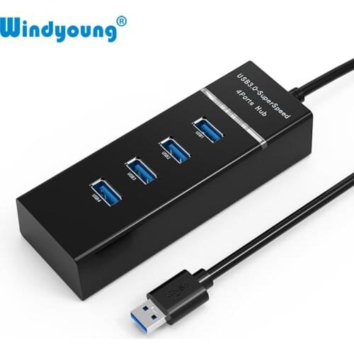 USB C HUB Multi Type-C 3.1 USB 4 Port for MacBook Air Pro PC Laptop USB Hub OTG Adapter Splitter Expansion Computer Accessories