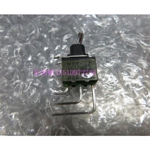 [VK] Japan NKK import button switch waterproof bend 3 feet 2 gear head switch M2T-12 button switch