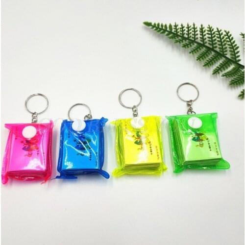 1pc Portable Mini Playing Cards Poker Keychain Small Board Game Key Chain 4×3cm Drop Shipping