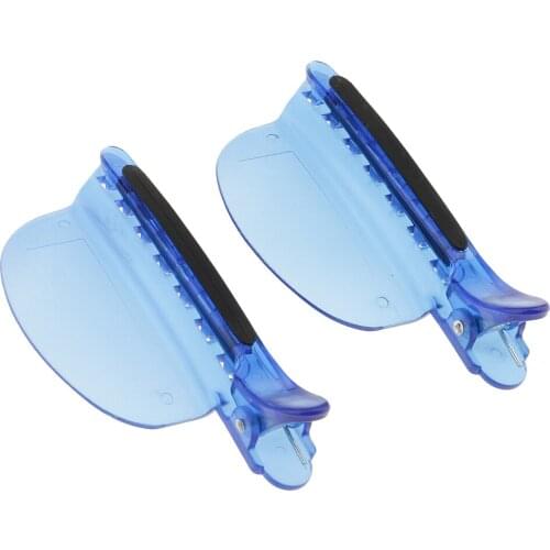 2-piece Separator Section Clips For Quick Hair Extension Micro Rings Hair Sectioning Clips